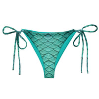 Aqua Fairy Recycled String Bikini Bottom