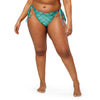 Aqua Fairy Recycled String Bikini Bottom