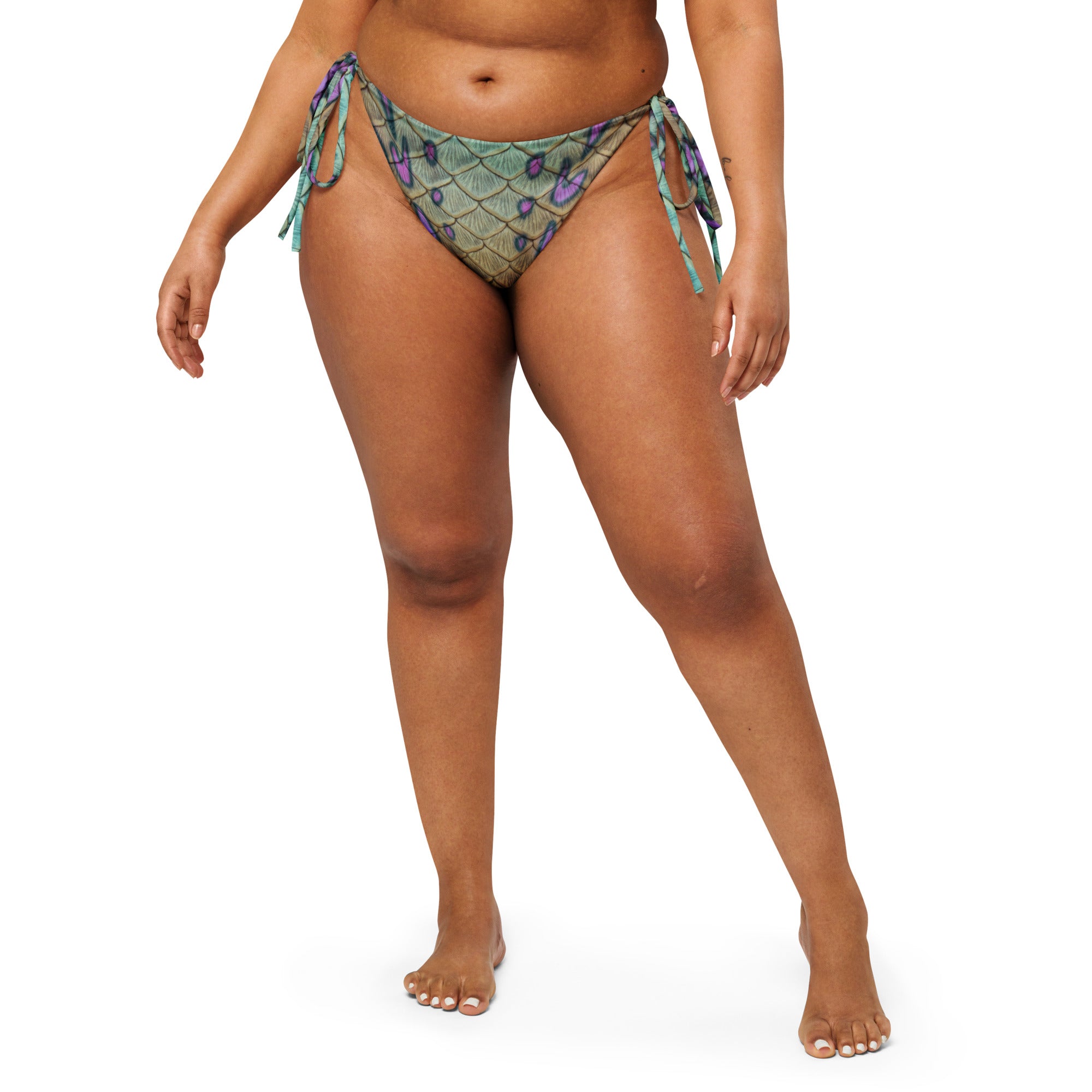 Treasure Cove Recycled String Bikini Bottom