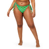 Shoal Green Recycled String Bikini Bottom