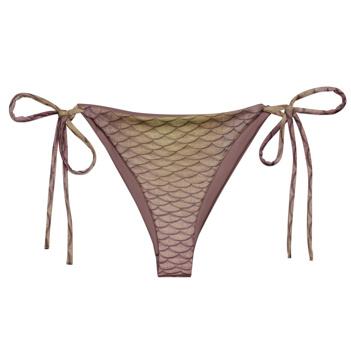 Novaya recycled string bikini bottom