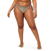Novaya recycled string bikini bottom
