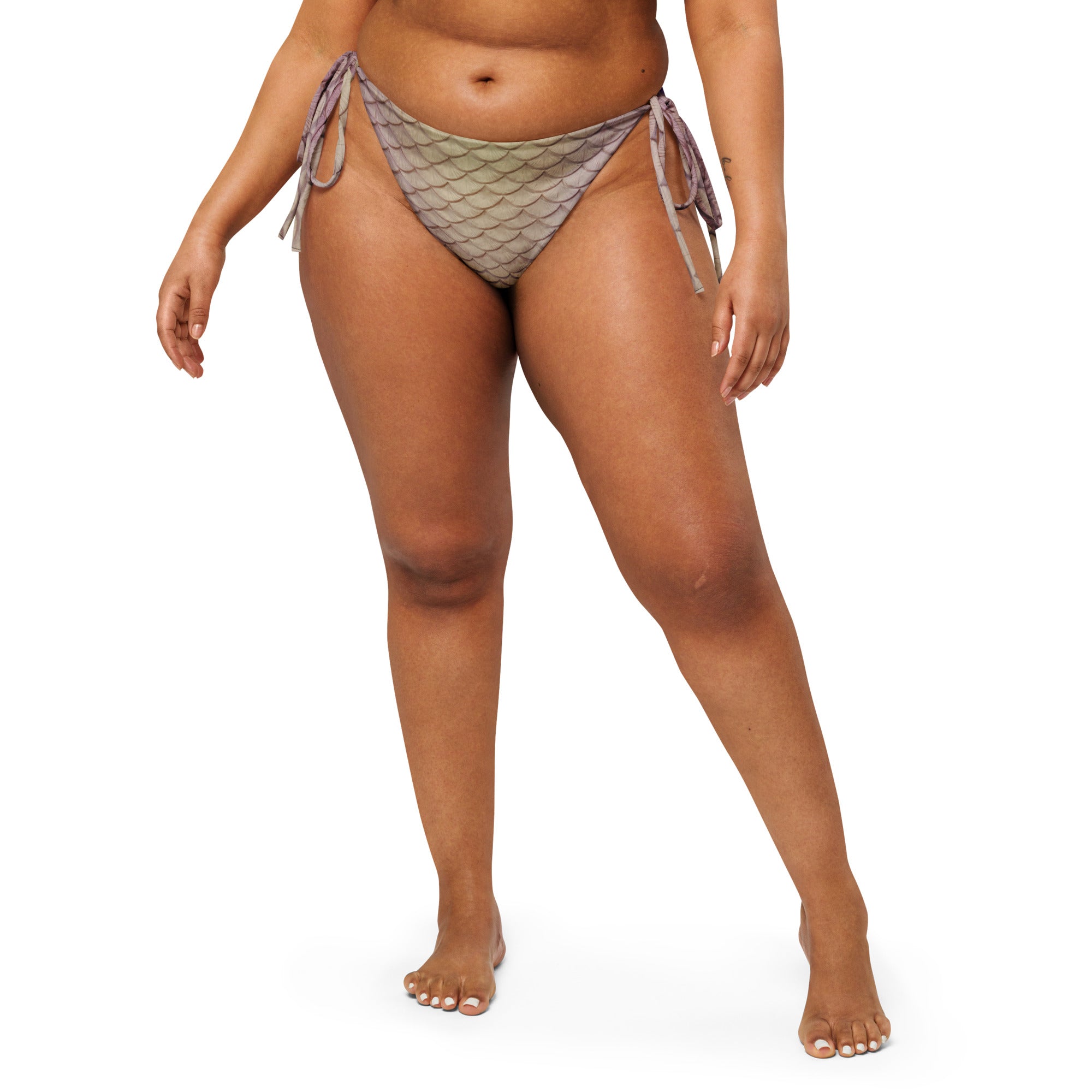 Novaya recycled string bikini bottom