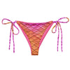 Lilikoi recycled string bikini bottom