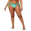 Oasis recycled string bikini bottom