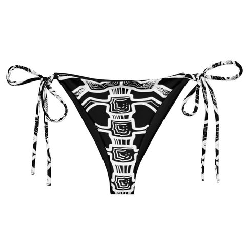 Indigo Recycled String Bikini Bottom