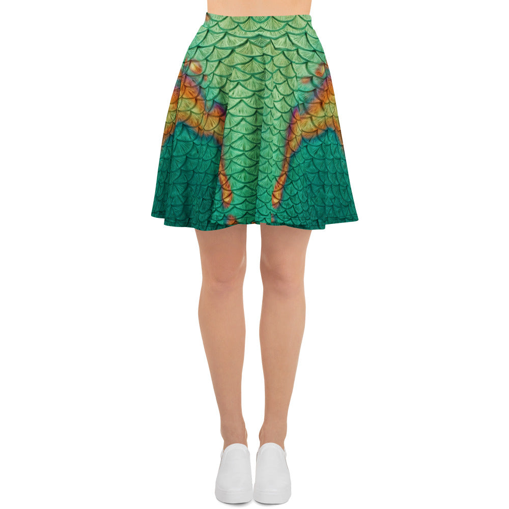 ミニスカート [SCULPTOR][Sculptor X Fantasia] Tail Skirt Hazy Sage Paper Doll Skirt in Fantasy Multi by Selkie – Cattivo