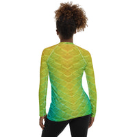 Jellyfish Jungle Fitted Rash Guard
