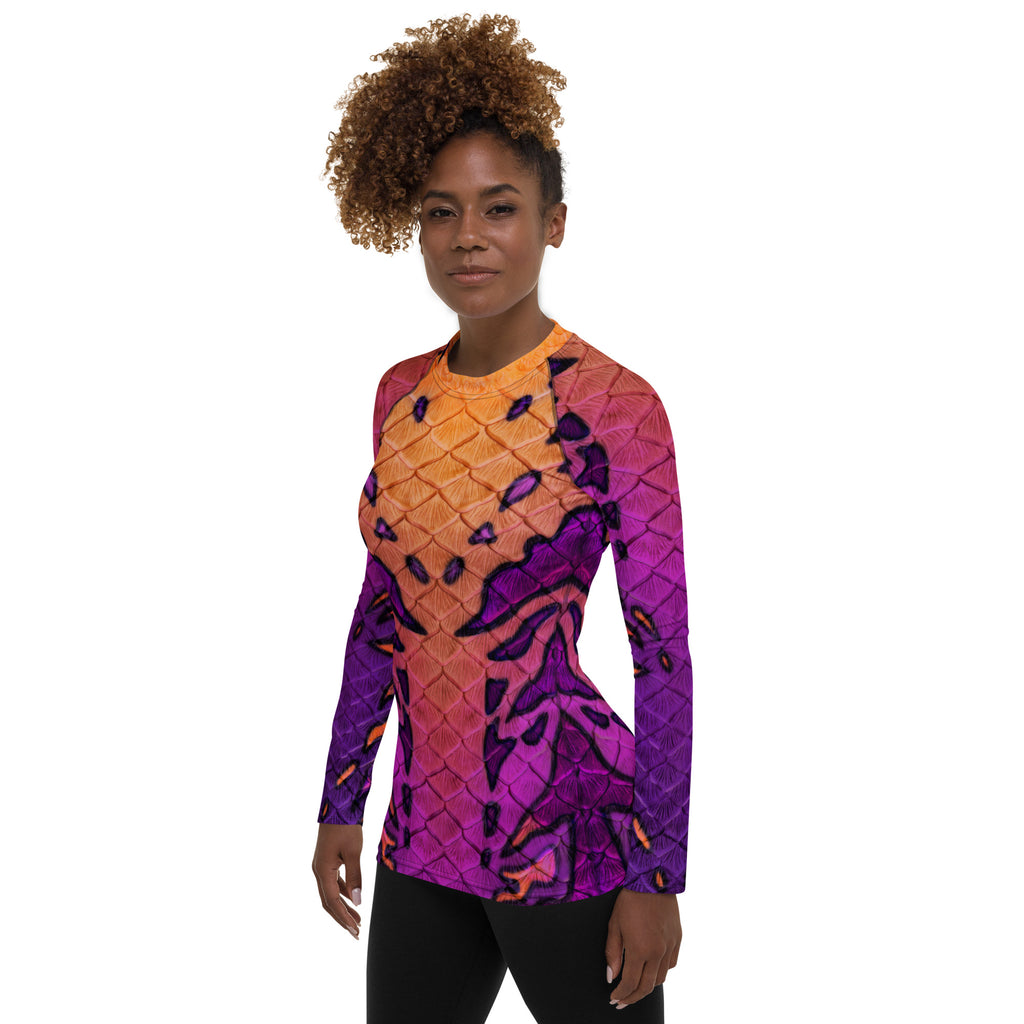 All Hallows Eve Fitted Rash Guard