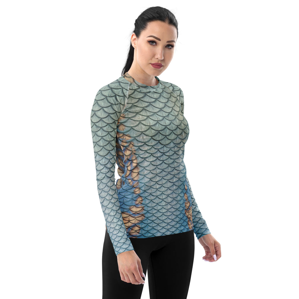 Moonshell Fitted Rash Guard