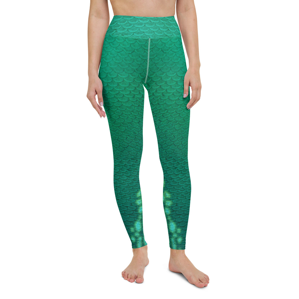 Humphead Wrasse High Waisted Leggings