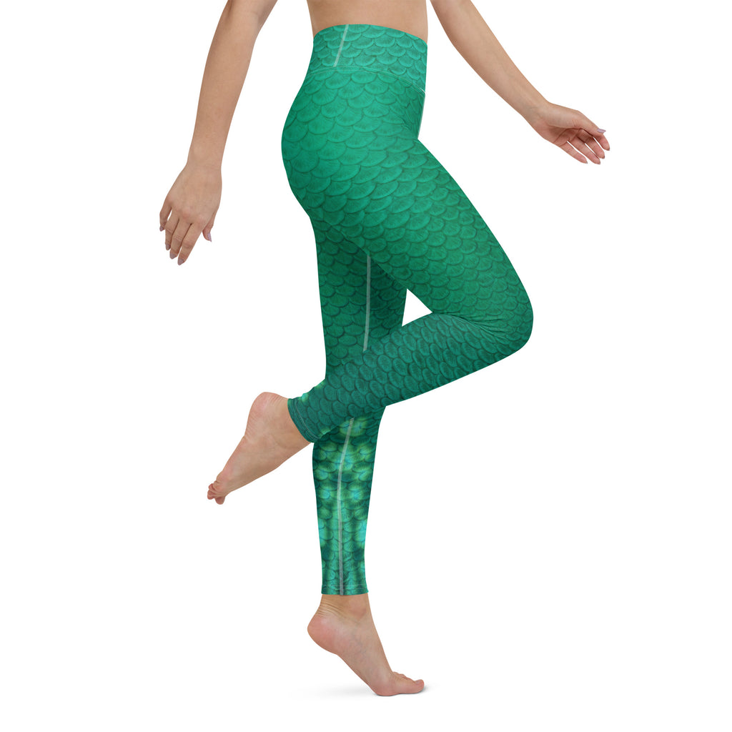 Humphead Wrasse High Waisted Leggings