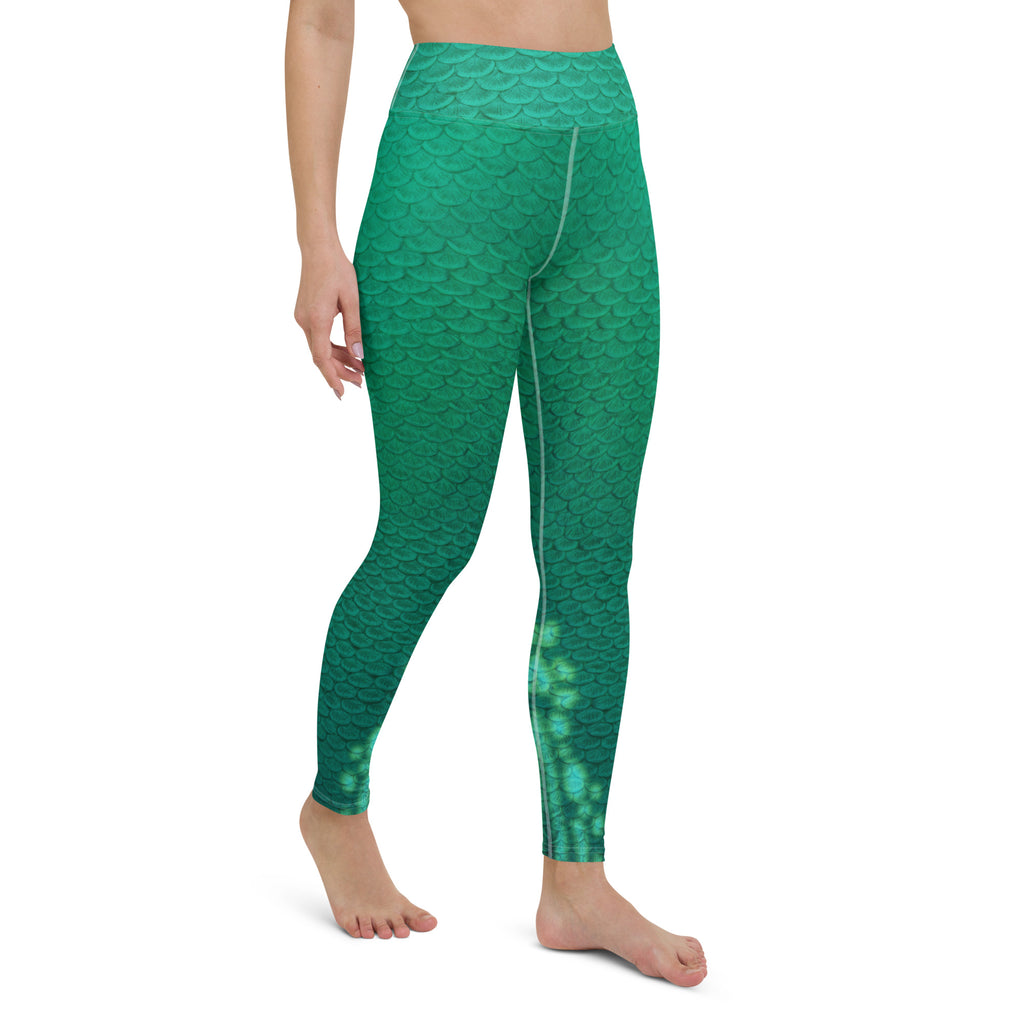 Humphead Wrasse High Waisted Leggings