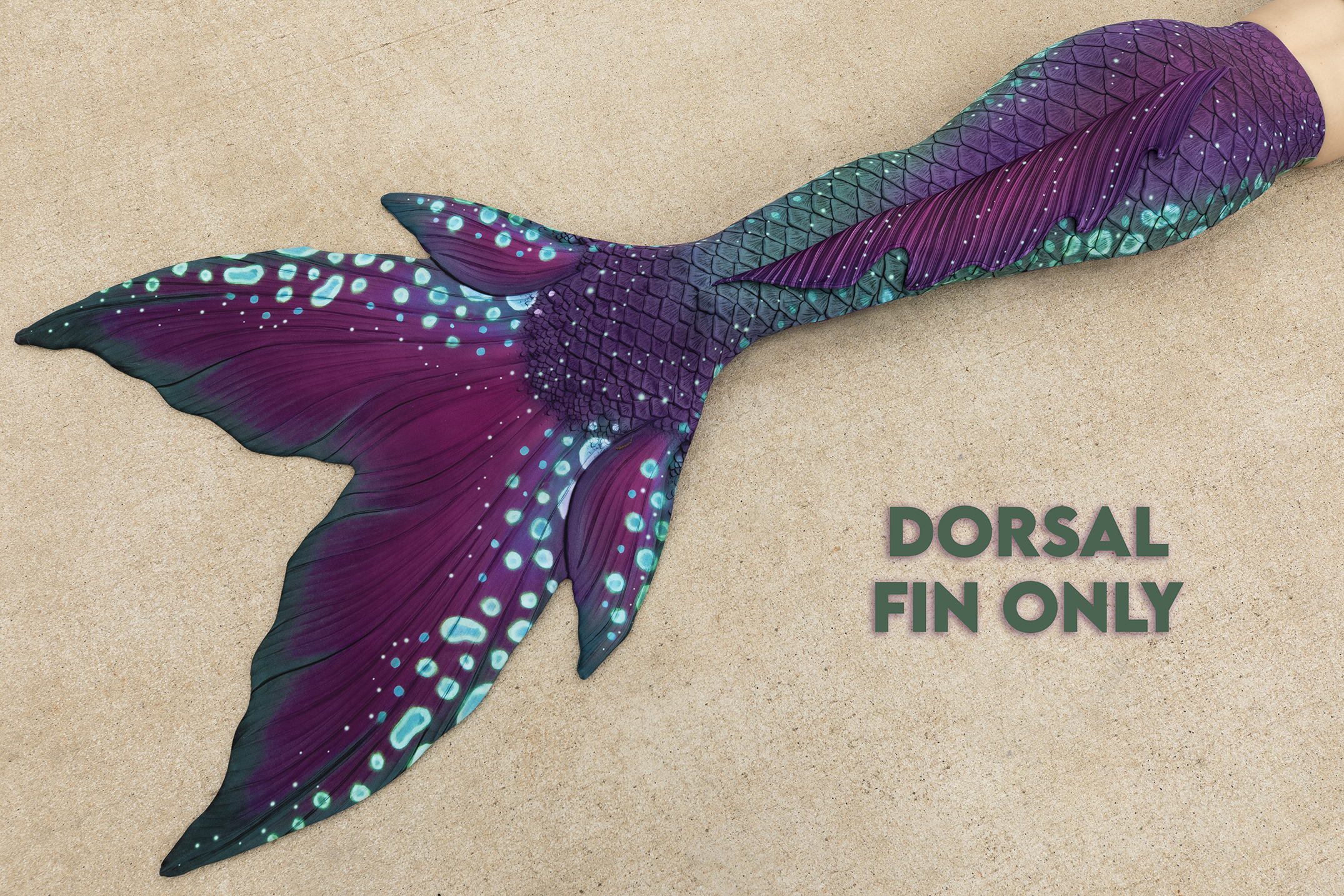 Amphibia Signature Fabric Tail - READY TO SHIP