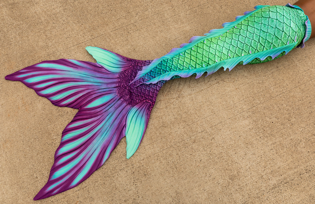Ariel's Melody Signature Fabric Tail - READY TO SHIP