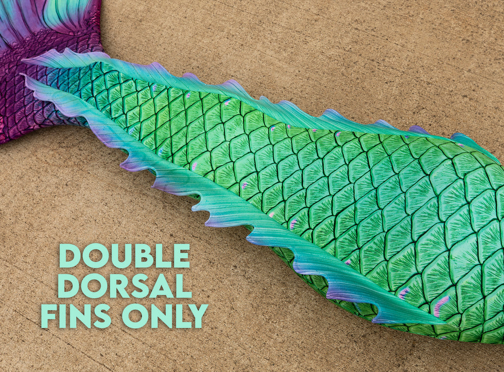 Ariel's Melody Signature Fabric Tail - READY TO SHIP