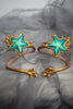 Bimini Gilded Sea Star Silicone Arm Band