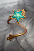 Bimini Gilded Sea Star Silicone Arm Band
