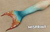 MISPRINT - Clementine Merbella by Finfolk Discovery Fabric Tail