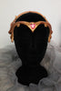 Compass Rose Gilded Sea Star Silicone Crown