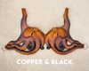 Copper & Black Odyssey Octopus Silicone Top