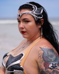 Eclipse Gilded Sea Star Silicone Crown