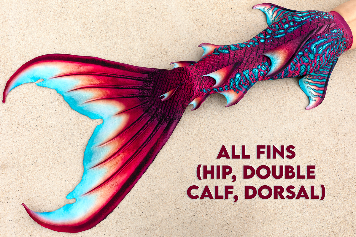 Tail of the Month: Cutlass Merbella by Finfolk Signature Fabric Tail