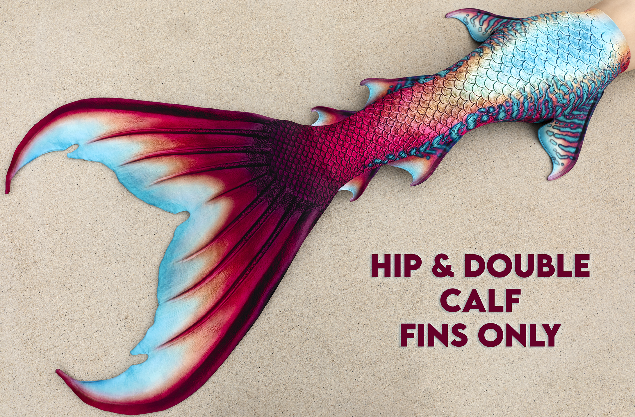 Tail of the Month: Cutlass Merbella by Finfolk Signature Fabric Tail