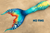 Damsel Merbella by Finfolk Signature Fabric Tail - READY TO SHIP