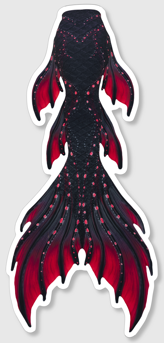 Dark Tide Signature Tail Sticker