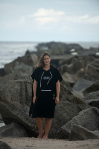 Finfolk Deadly Depths Black Changing Poncho