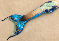 Azul Merbella by Finfolk Discovery Fabric Tail - READY TO SHIP