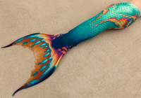 Macaw Merbella by Finfolk Discovery Fabric Tail - READY TO SHIP