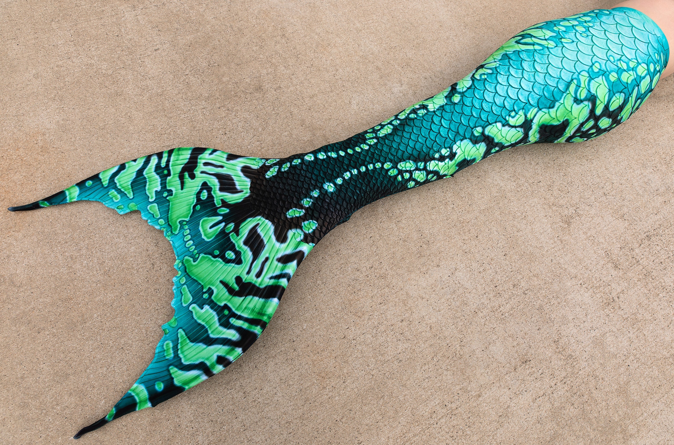 Void Merbella by Finfolk Discovery Fabric Tail - READY TO SHIP