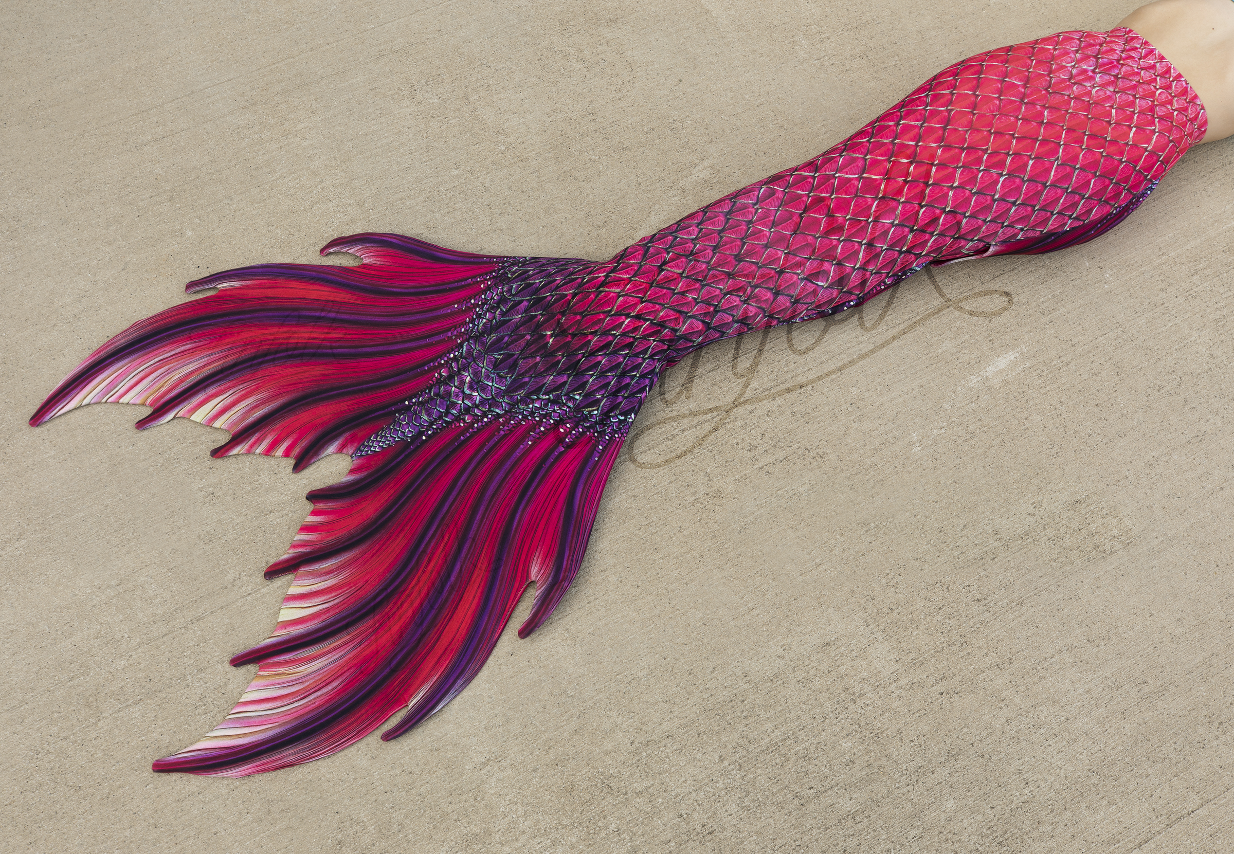 Dragonheart Signature Fabric Tail - READY TO SHIP
