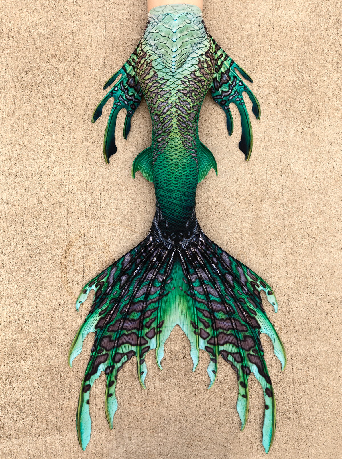 Tail of the Month: Eelia Merbella by Finfolk Signature Fabric Tail