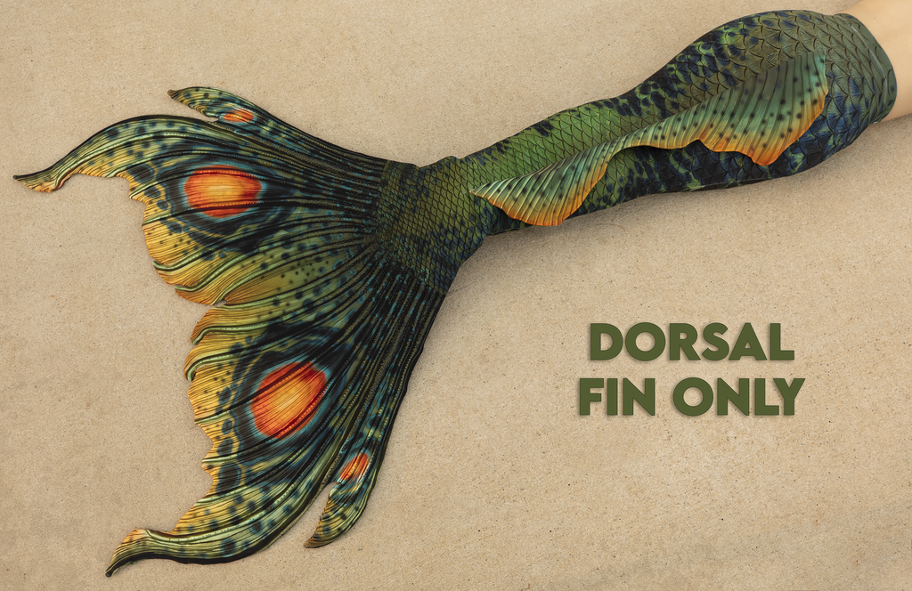 Everglade Merbella by Finfolk Signature Fabric Tail - READY TO SHIP