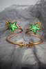 Fathom Gilded Sea Star Silicone Arm Band
