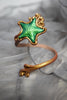 Fathom Gilded Sea Star Silicone Arm Band