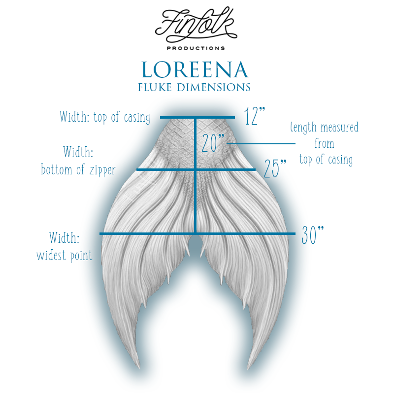 Birth of Venus Signature Fabric Tail - READY TO SHIP