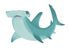 Hammerhead Shark Sticker