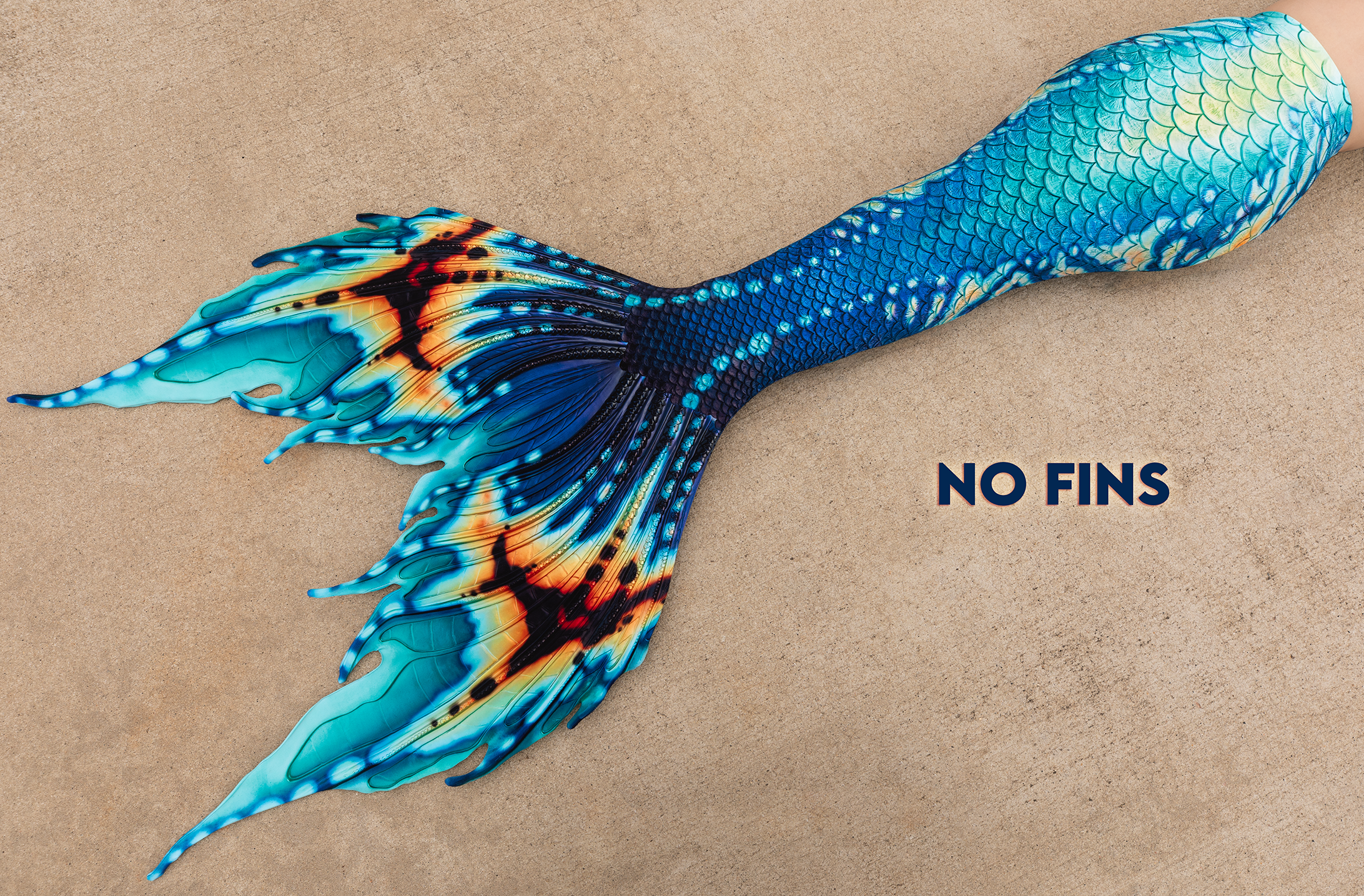 Helix Merbella by Finfolk Signature Fabric Tail - READY TO SHIP