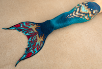 Indigo Merbella by Finfolk Discovery Fabric Tail - READY TO SHIP