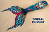 Indigo Merbella by Finfolk Signature Fabric Tail - READY TO SHIP