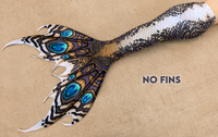 Jaguar Merbella by Finfolk Signature Fabric Tail - READY TO SHIP