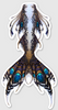 Jaguar Merbella by Finfolk Signature Tail Sticker