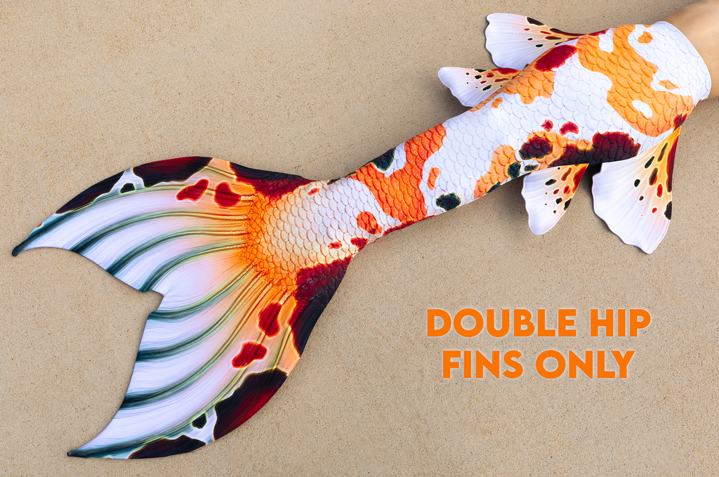 Classic Koi Signature Fabric Tail READY TO SHIP