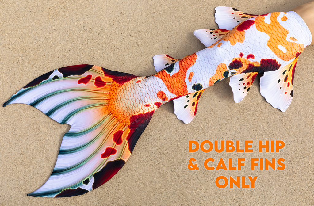 Classic Koi Signature Fabric Tail READY TO SHIP