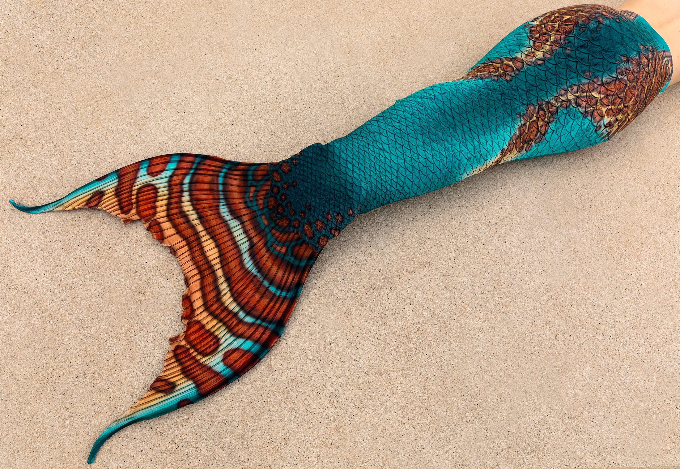 Mirage Merbella by Finfolk Discovery Fabric Tail - READY TO SHIP