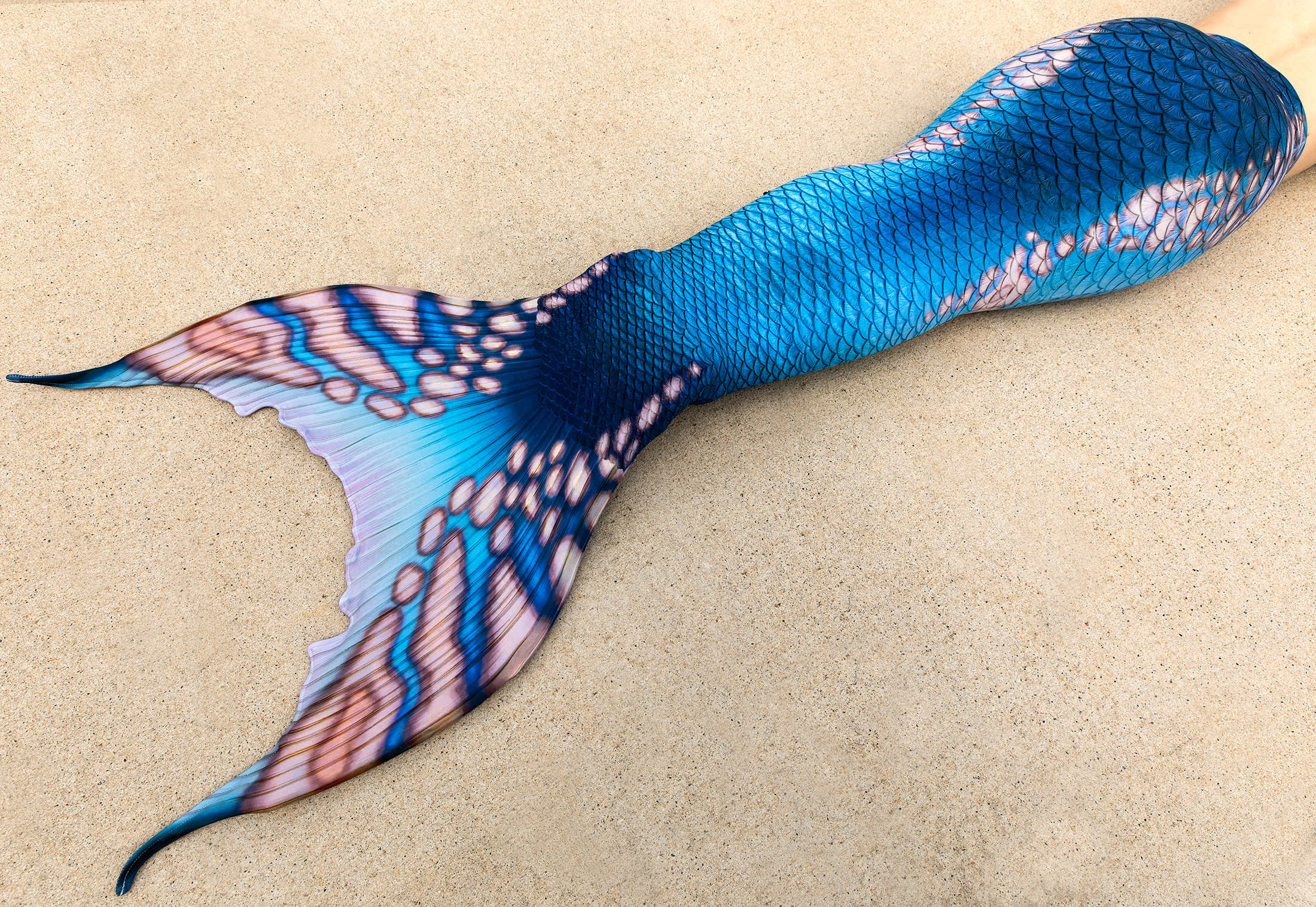Moonshell Merbella by Finfolk Discovery Fabric Tail - READY TO SHIP